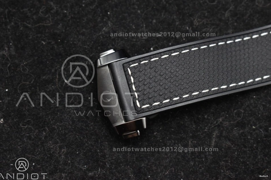 on Nylon Edition A8906 Ocean Real VSF Black Best Strap Clone Super 45.5mm Planet Black Ceramic 1:1 Deep 0108